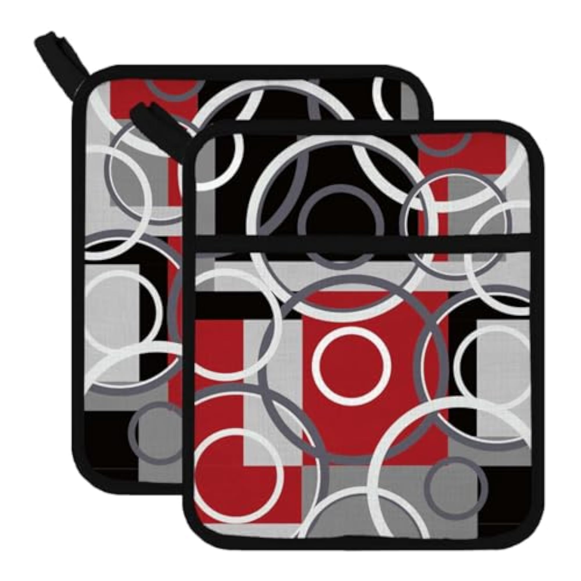 2Pcs Pot Holders for Kitchen, Heat Resistant Gift Set